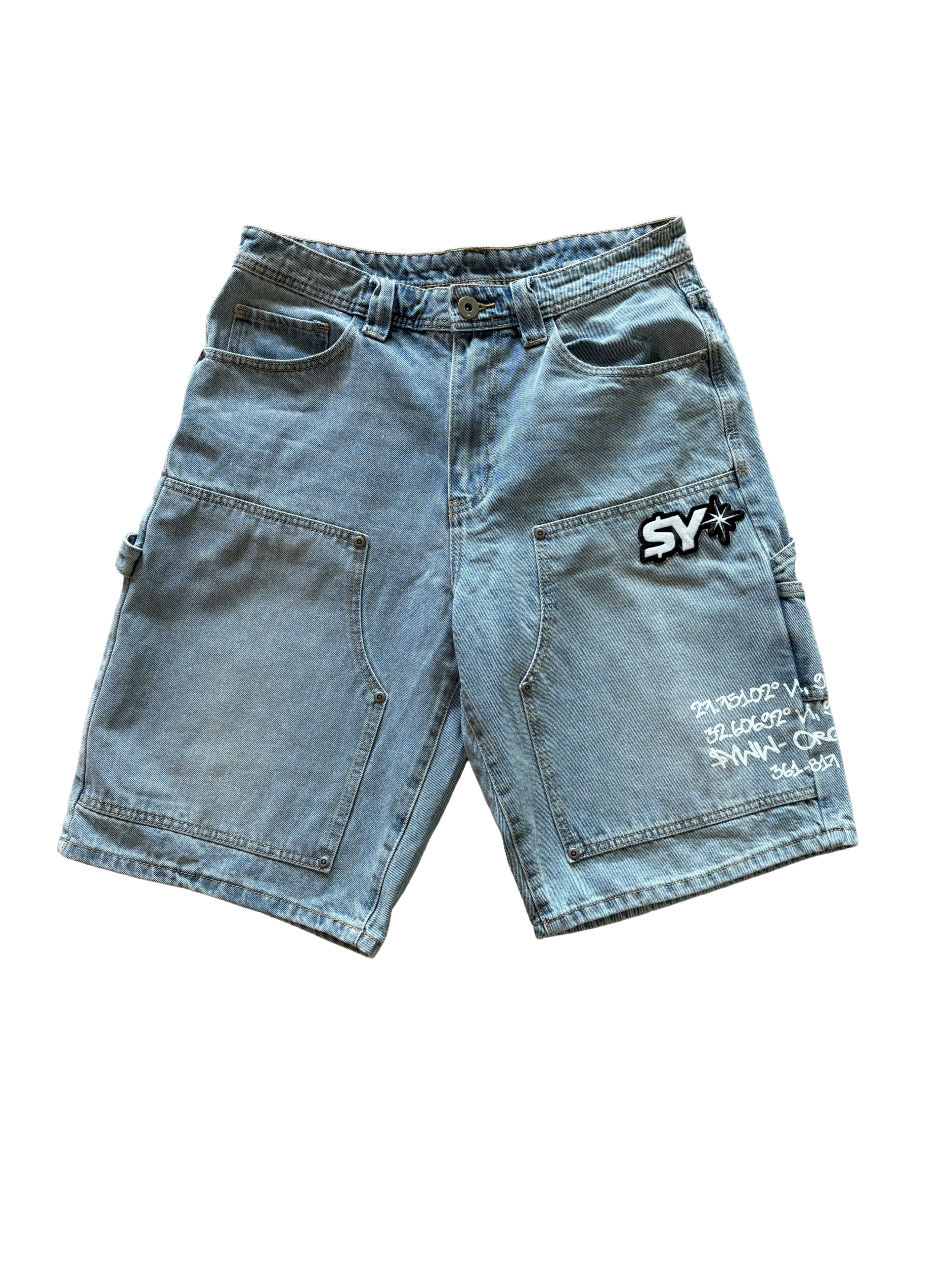 Carpenter Blue Jean Shorts