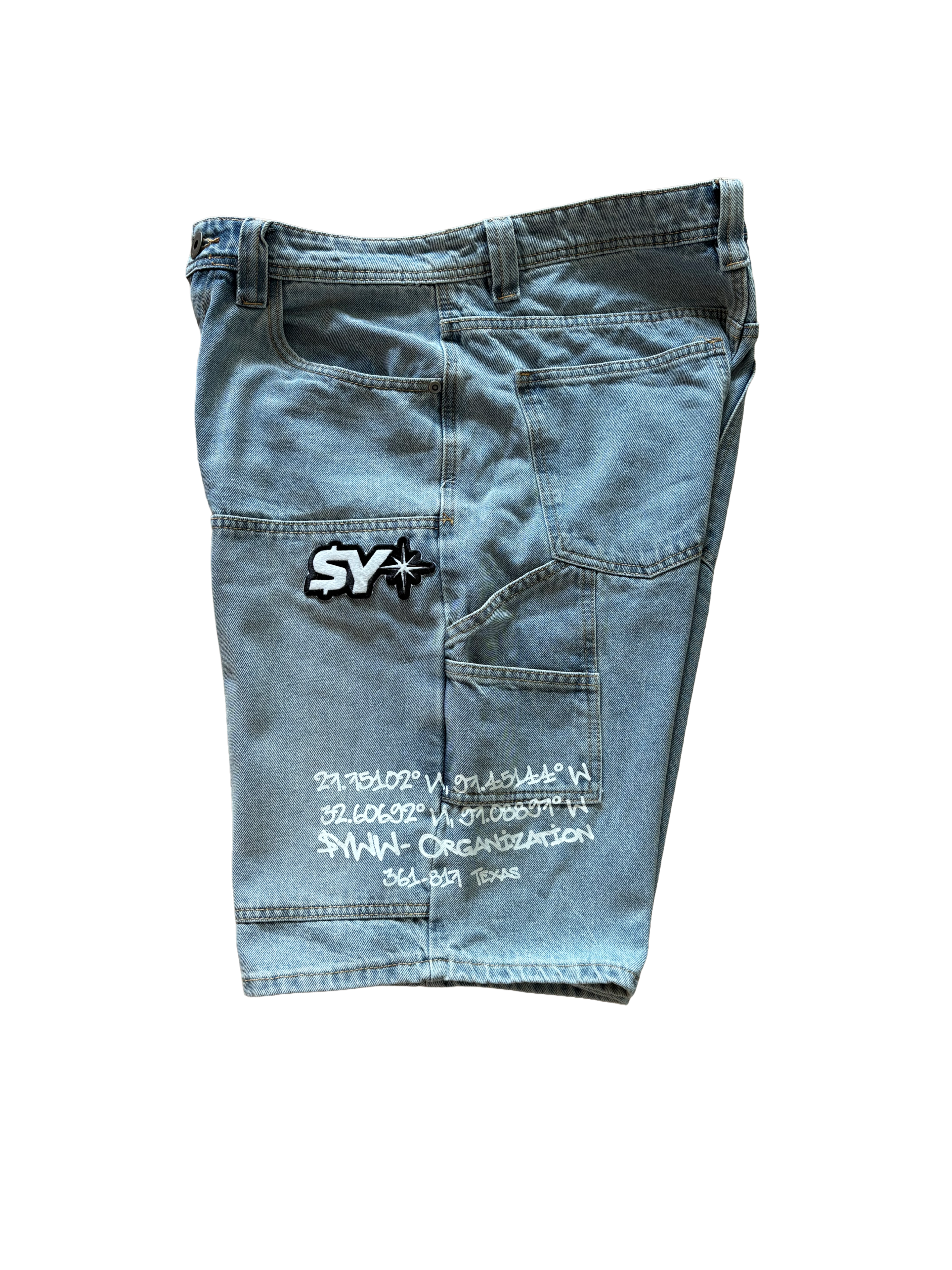 Carpenter Blue Jean Shorts