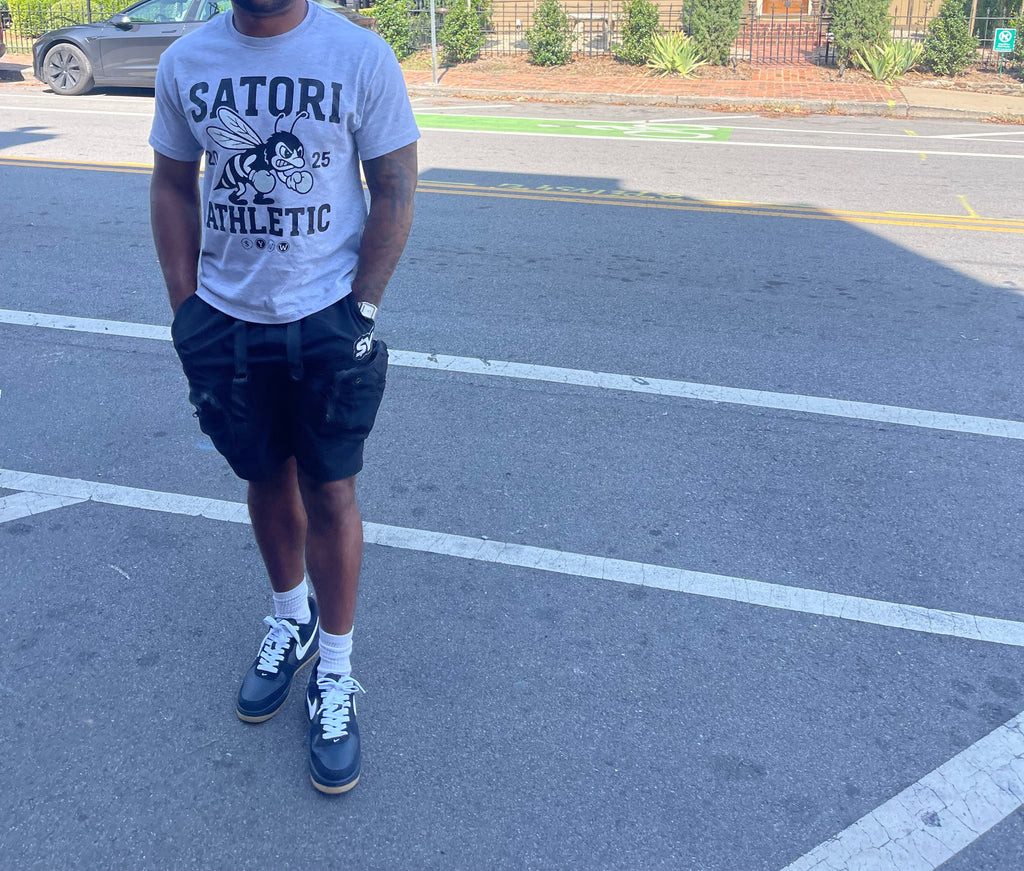 Satori Athletic T-Shirt – Grey Heather