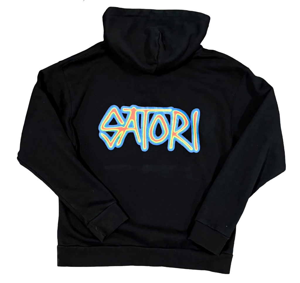 Satori “State of Mind” Zip-Up Hoodie – Black