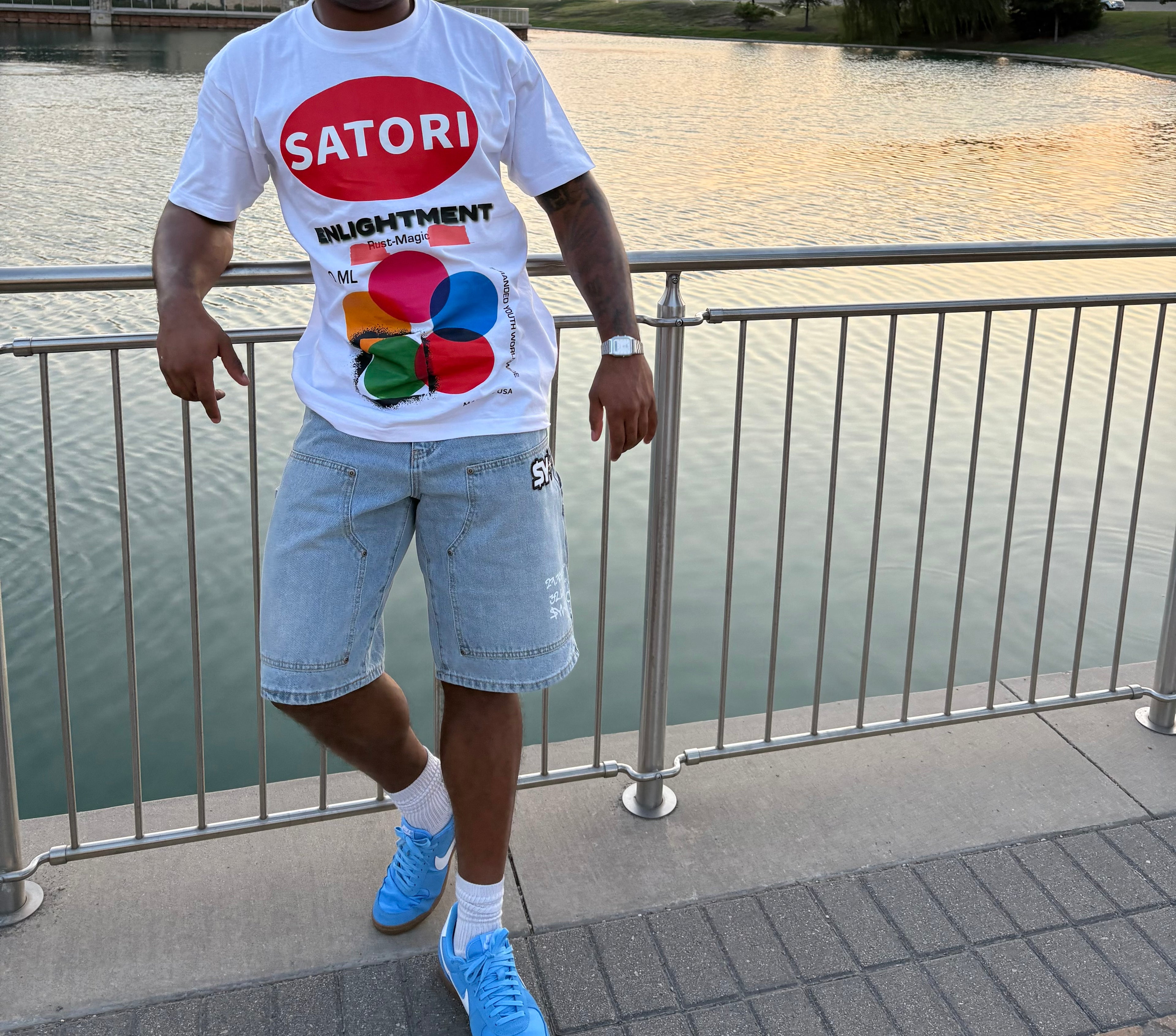 White Satori Enlightenment T-Shirt