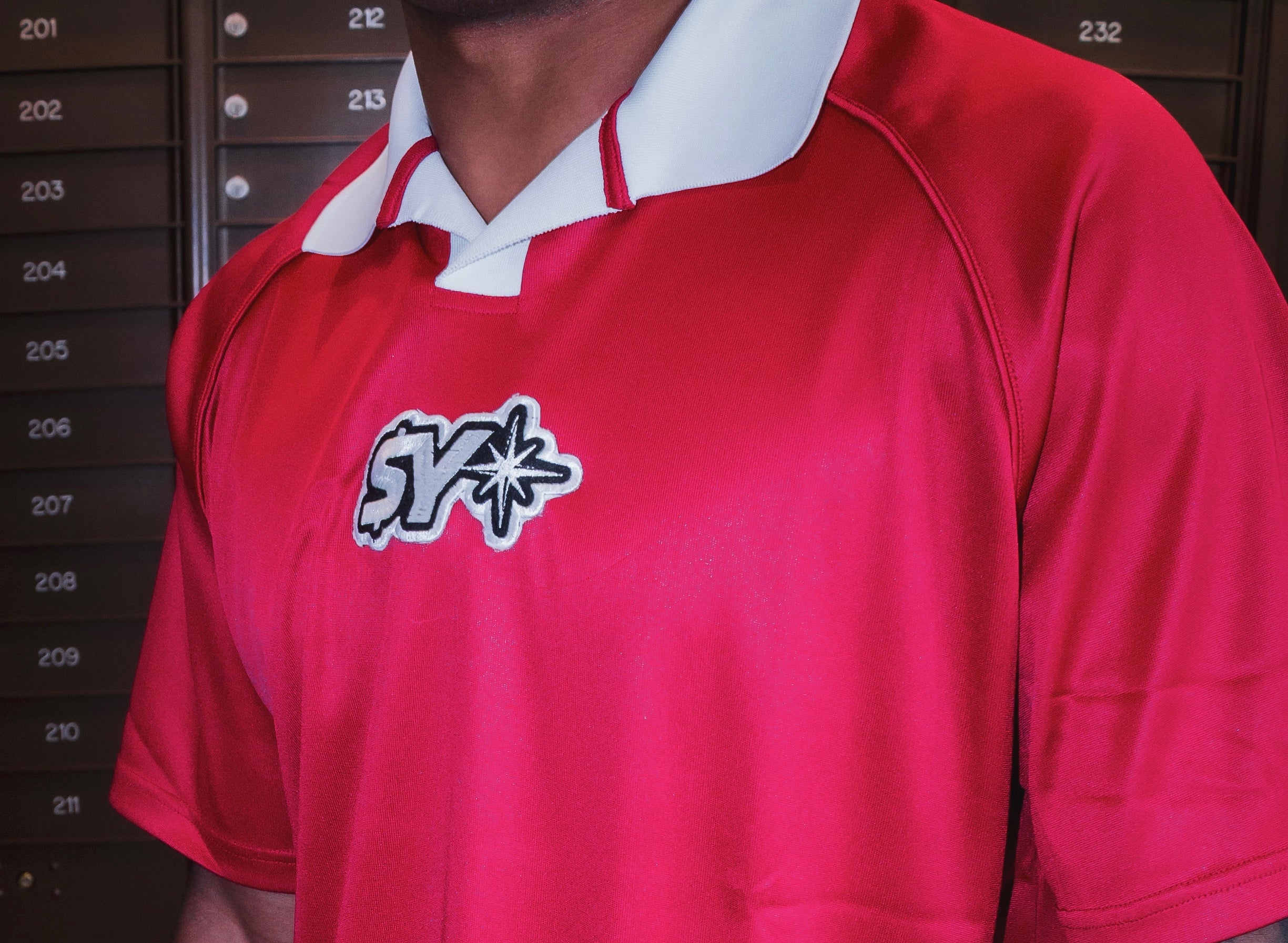 Red Polo Jersey